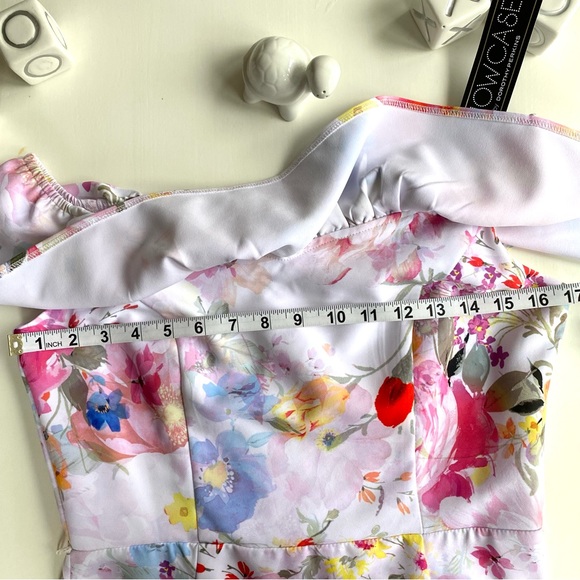 Dorothy Perkins Floral Off Shoulder Dress - Picture 5 of 8